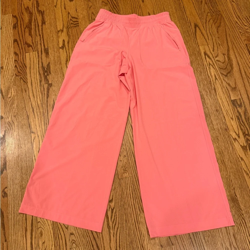 Lululemon Athletica Pink Wide-Leg Pants - Picture 7 of 10